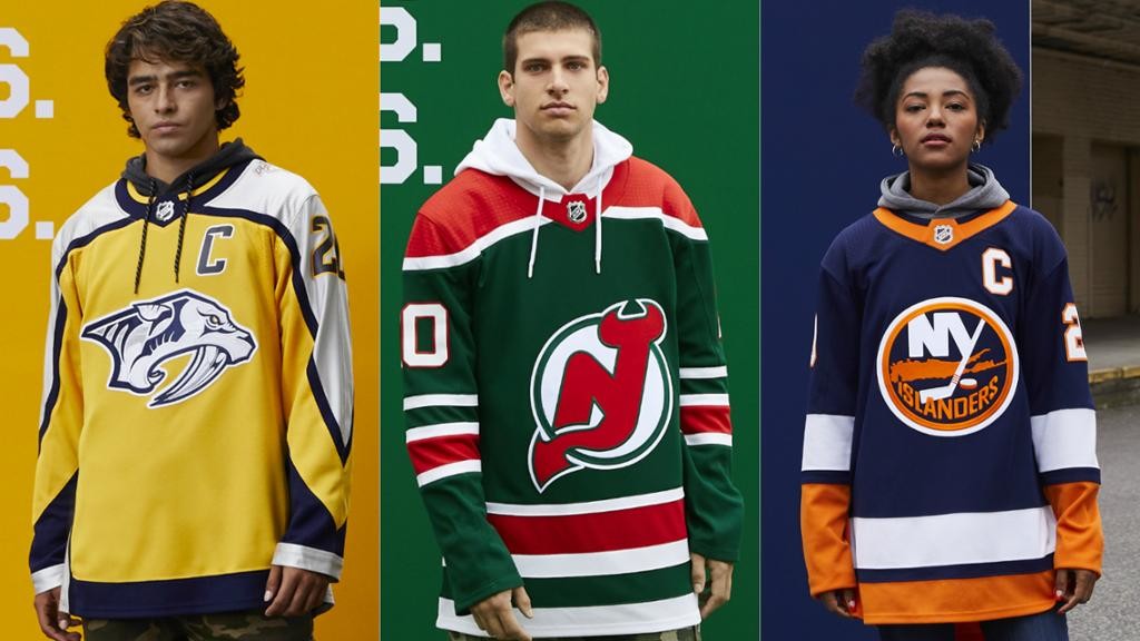 NHL reverse retro jerseys