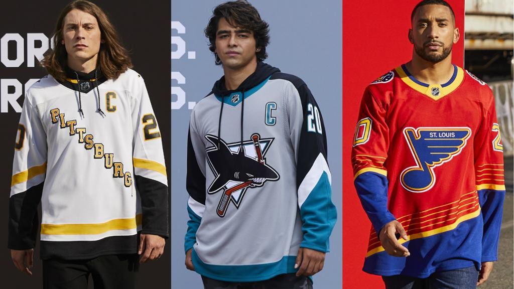 NHL reverse retro jerseys