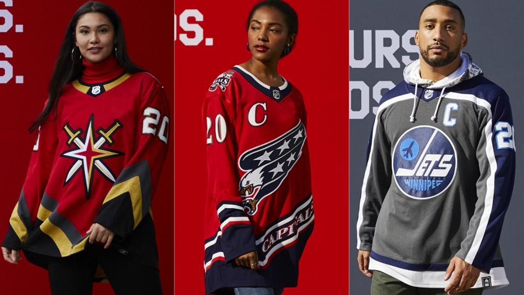 NHL reverse retro jerseys